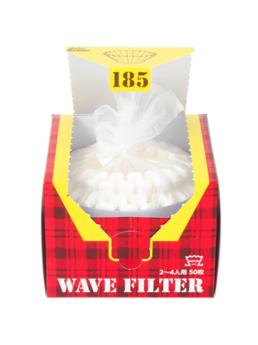 Photo of KALITA Wave 185 Filters (50-Pack) ( ) [ Kalita ] [ Paper Filters ]