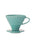 Photo of HARIO V60-02 Dripper (Ceramic) ( Turquoise Green Standard (JP EN) ) [ HARIO ] [ Pourover Brewers ]