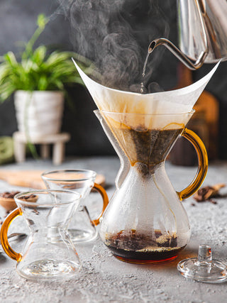 Photo of CHEMEX® Six Cup Glass Handle ( ) [ Chemex ] [ Pourover Brewers ]