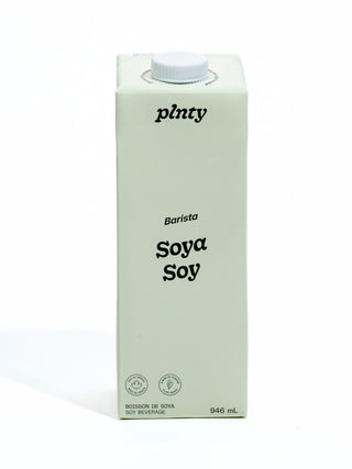 PLNTY Barista Soy Beverage (946ml/32oz)