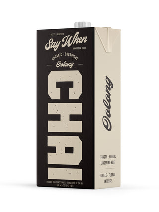 Photo of SAY WHEN Organic Oolong Chai Concentrate ( 12 Cartons 1 Case ) [ Say When ] [ Drink Concentrate ]