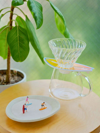 Photo of Hario V60-02 "Surfboard" Dripper (Glass) ( ) [ HARIO ] [ Pourover Brewers ]