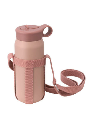 Photo of KINTO PLAY TUMBLER Strap Set (480ml/16oz) ( Ash Pink ) [ KINTO ] [ Hydration Bottles ]
