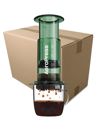 Photo of AeroPress Clear Coffee Maker ( Green 5 Units 1 Case ) [ AeroPress ] [ Press Brewers ]