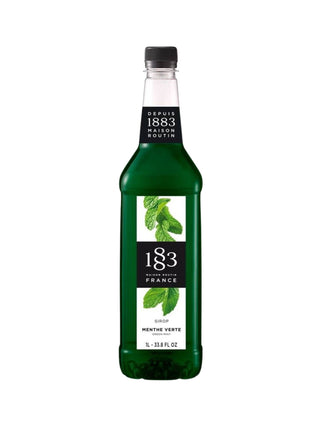 Photo of 1883 Green Mint Syrup (1000ml/33.8oz) (6-Pack) ( Default Title ) [ 1883 ] [ Syrup ]