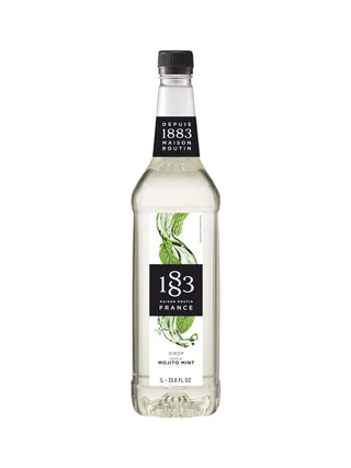 1883 Mojito Mint Syrup (1000ml/33.8oz) (6-Pack)
