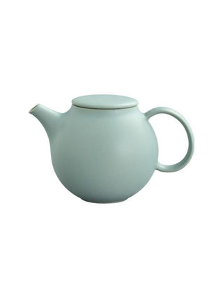 Photo of KINTO PEBBLE Teapot (500ml/17oz) ( Moss Green ) [ KINTO ] [ Tea Equipment ]