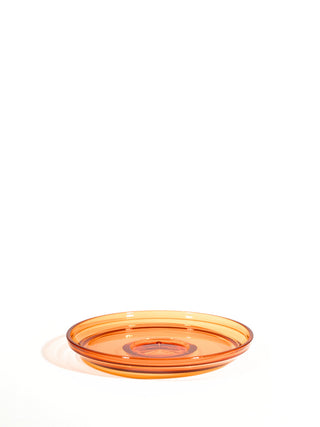 Photo of HUSKEE Renew Espresso Saucer (88ml/3oz) ( Amber Single Saucer ) [ Huskee ] [ Saucers ]