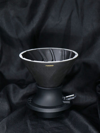 Photo of HARIO V60-02 Alpha Series SWITCH Immersion Dripper (200ml/6.76oz) (Ceramic) ( ) [ HARIO ] [ Steep and Release Brewers ]