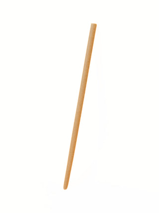 LITTLE GREEN PANDA Paper-Wrapped Home Compostable Straw (⌀8x210mm/⌀0.3x8.3in) (Angled Cut) (180-Pack)