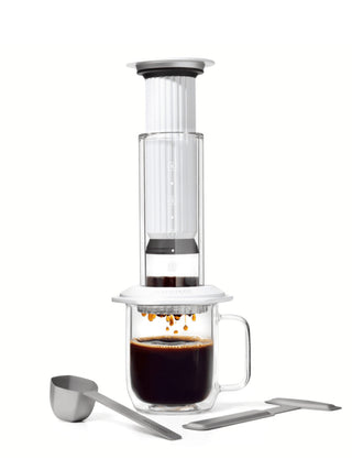 Photo of AeroPress Premium Coffee Maker ( White ) [ AeroPress ] [ Press Brewers ]