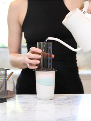 Photo of CoffeeSock Cloth Disk Filter for AeroPress® ( ) [ CoffeeSock ] [ Cloth Filters ]
