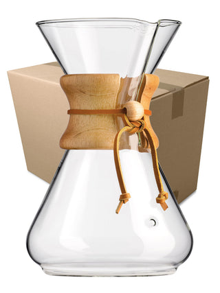 Photo of CHEMEX® Ten Cup Classic ( 6 Units (1 Case) ) [ Chemex ] [ Pourover Brewers ]