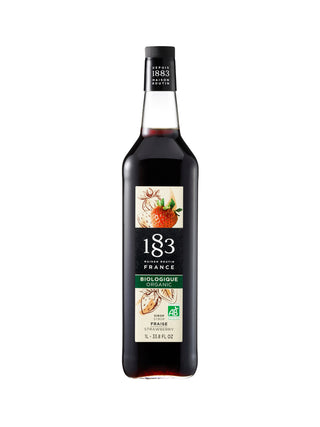 Photo of 1883 Organic Strawberry Syrup (1000ml/33.8oz) ( ) [ 1883 ] [ Syrup ]