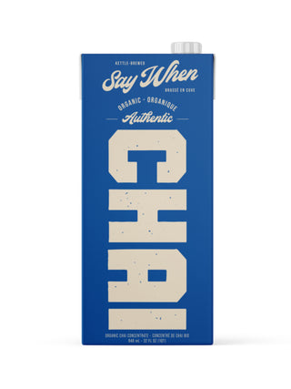 SAY WHEN Organic Authentic Chai Concentrate