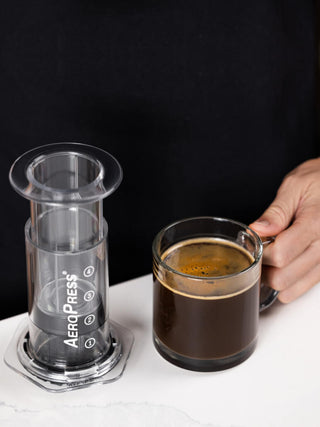 Photo of AeroPress Clear Coffee Maker ( ) [ AeroPress ] [ Press Brewers ]