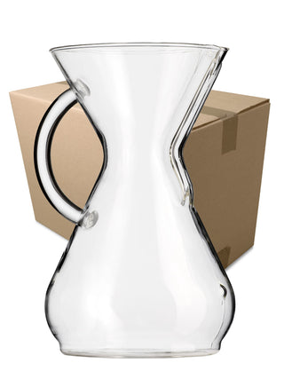 Photo of CHEMEX® Eight Cup Glass Handle ( 6 Units (1 Case) ) [ Chemex ] [ Pourover Brewers ]