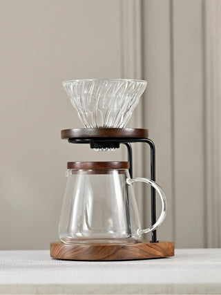 Photo of HARIO Drip Stand Set (Walnut) ( ) [ HARIO ] [ Other ]