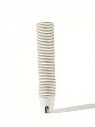 Photo of LITTLE GREEN PANDA Home Compostable Paper Cup (1000-Pack) (White) ( ) [ Little Green Panda ] [ Single Use Cups ]