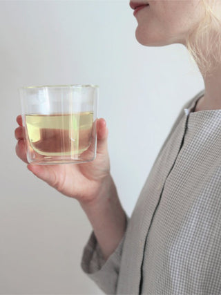 KINTO LEAVES TO TEA Cup with Strainer (260ml/8.8oz)