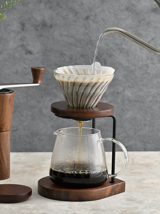 Photo of HARIO Drip Stand (Walnut) ( ) [ HARIO ] [ Brewing Accessories ]