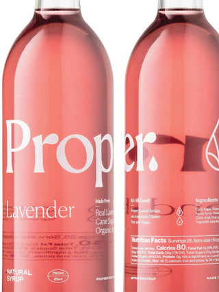 VRAI Sirop de Lavande (750ml/25oz)