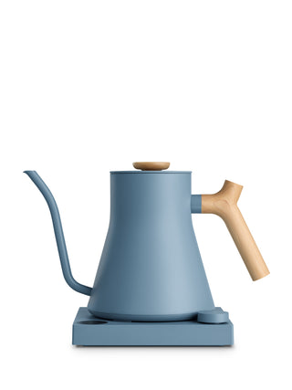 Photo of FELLOW Stagg EKG Pro Electric Pour Over Kettle (120V) ( Hazy Blue and Maple Pro ) [ Fellow ] [ Kettles ]