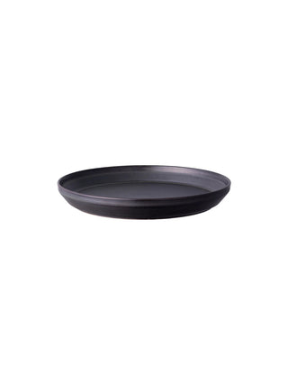 Photo of KINTO RIM Plate (⌀205mm/8in) (wholesale sample only) ( Matte Black ) [ KINTO ] [ Plates ]