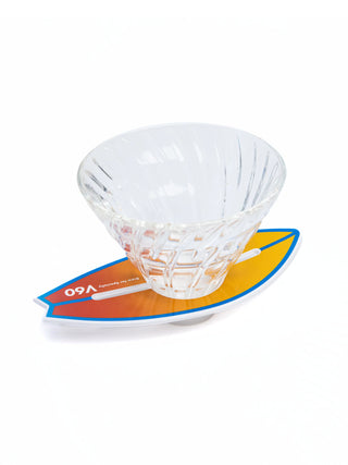 Photo of Hario V60-02 "Surfboard" Dripper (Glass) ( ) [ HARIO ] [ Pourover Brewers ]