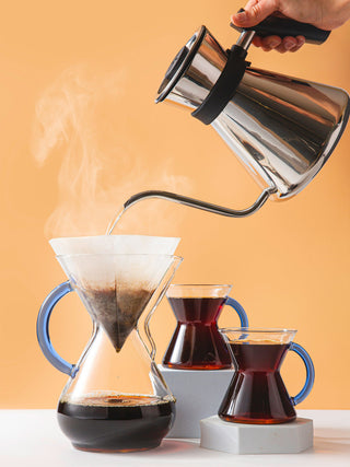 Photo of CHEMEX® Six Cup Glass Handle ( ) [ Chemex ] [ Pourover Brewers ]