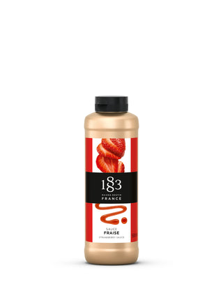 Photo of 1883 Strawberry Sauce Squeeze Bottle (500ml/16.9oz) ( ) [ 1883 ] [ Sauce ]