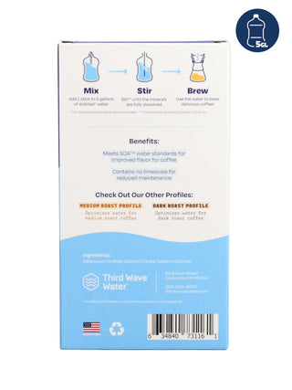 THIRD WAVE WATER Classic Light Roast Profile Sachets