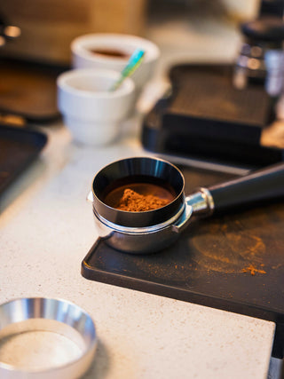 Photo of EIGHT OUNCE ESSENTIALS Dosing Funnel (58mm) ( ) [ Eight Ounce Essentials ] [ Espresso Accessories ]