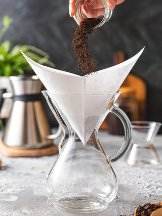 Photo of CHEMEX® Six Cup Glass Handle ( ) [ Chemex ] [ Pourover Brewers ]