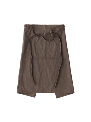 Photo of KINTO FUTO Half Apron SCO ( Brown ) [ KINTO ] [ Apparel ]