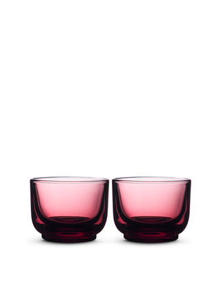 Photo of FELLOW Pirch Cortado Glass (133ml/4.5oz) ( Garnet 2-Pack ) [ Fellow ] [ Coffee Glasses ]