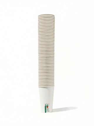 Photo of LITTLE GREEN PANDA Home Compostable Paper Cup (1000-Pack) (White) ( ) [ Little Green Panda ] [ Single Use Cups ]