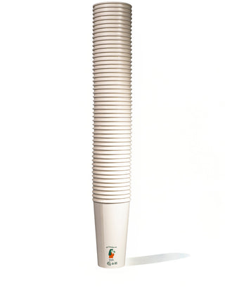 Photo of LITTLE GREEN PANDA Home Compostable Cold Cup (1000-Pack) (White) ( ) [ Little Green Panda ] [ Single Use Cups ]