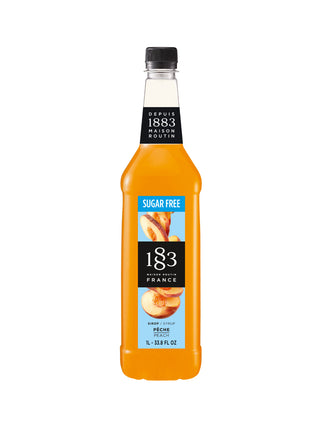 1883 Sugar Free Peach Syrup (1000ml/33.8oz)
