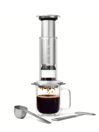Photo of AeroPress Premium Coffee Maker ( Silver ) [ AeroPress ] [ Press Brewers ]