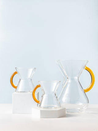 Photo of CHEMEX® Six Cup Glass Handle ( ) [ Chemex ] [ Pourover Brewers ]
