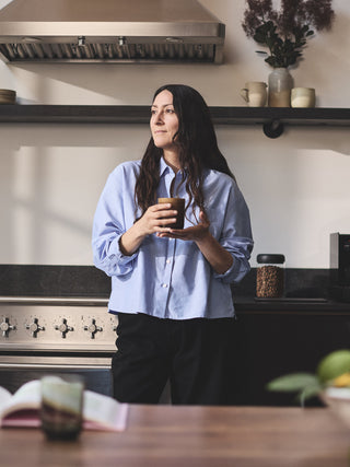 Photo of FELLOW Pirch Latte Glass (325ml/11oz) ( ) [ Fellow ] [ Coffee Glasses ]