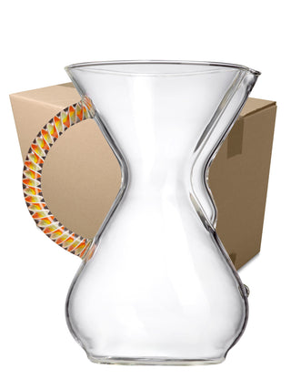 Photo of CHEMEX® Six Cup Glass Handle ( Citrus Twist 6 Units (1 Case) ) [ Chemex ] [ Pourover Brewers ]