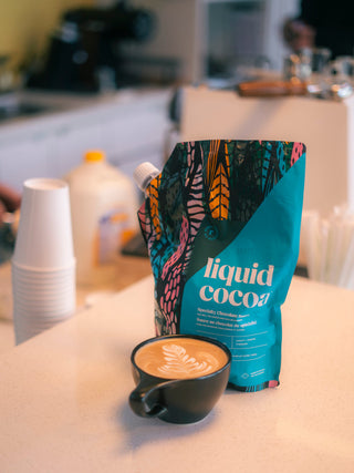 Photo of REBEL CHOCOLATES Liquid Cocoa (2L/67.63oz) ( ) [ Rebel Chocolates ] [ Syrup ]