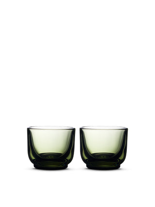 Photo of FELLOW Pirch Espresso Glass (88ml/3oz) ( Woodland 2-Pack ) [ Fellow ] [ Coffee Glasses ]