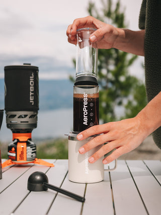 Photo of AeroPress Clear Coffee Maker ( ) [ AeroPress ] [ Press Brewers ]