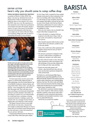 Photo of Barista Magazine LIMIT ONE ( ) [ Eight Ounce Coffee ] [ Books ]