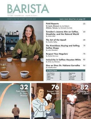 Photo of Barista Magazine LIMIT ONE ( ) [ Eight Ounce Coffee ] [ Books ]