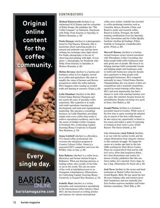 Photo of Barista Magazine LIMIT ONE ( ) [ Eight Ounce Coffee ] [ Books ]