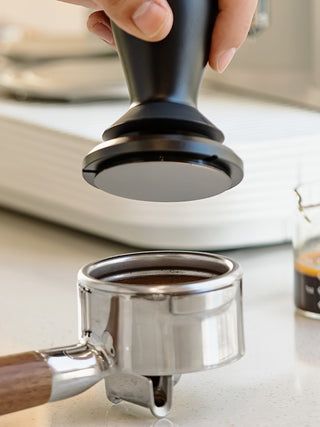 Photo of TIMEMORE FLOW Self-Levelling Adjustable Tamper (⌀58.5mm/2.3in) ( ) [ Timemore ] [ Tampers ]